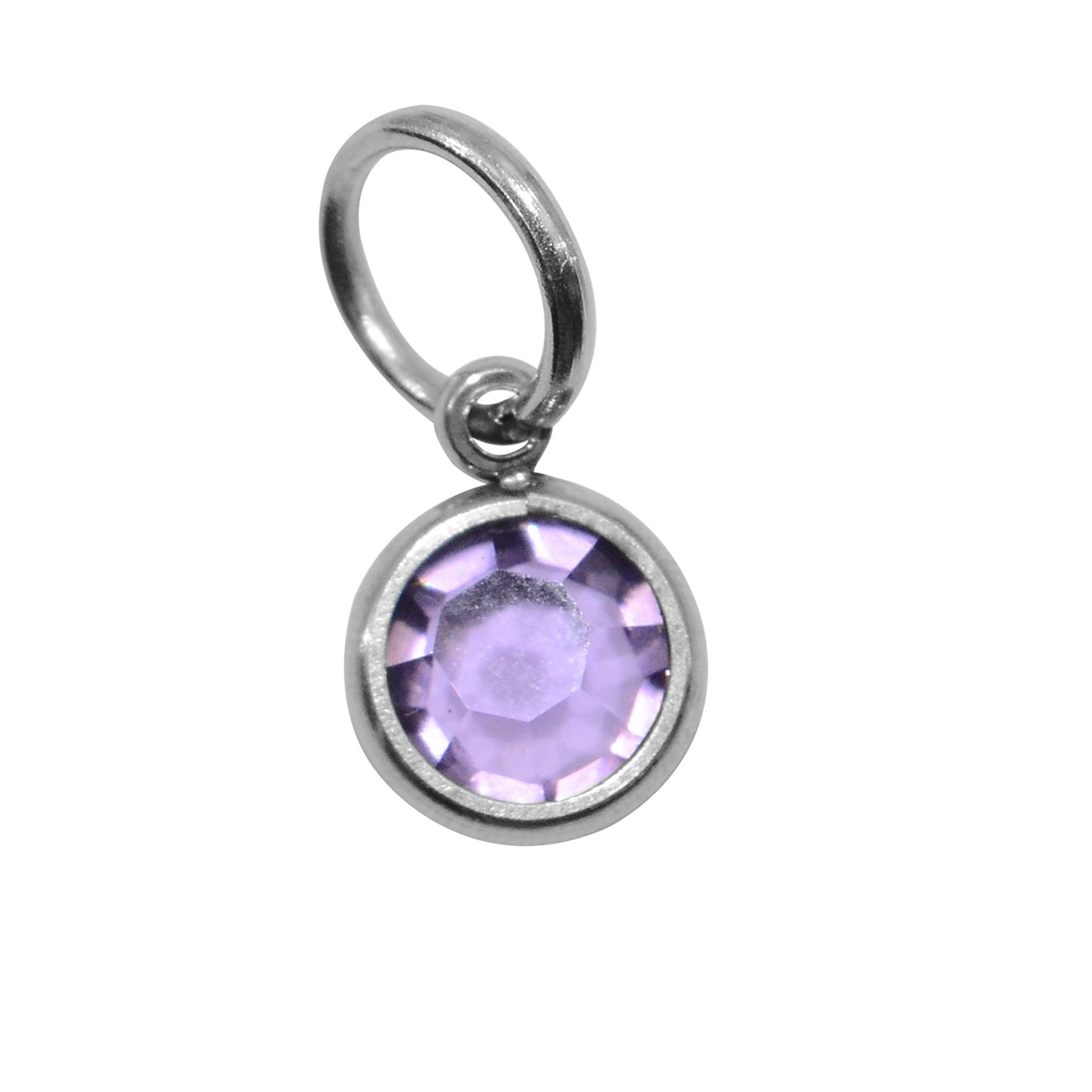 Choose 3rd SILVER Hanging Birthstone Charm (Optional) - Options Variants