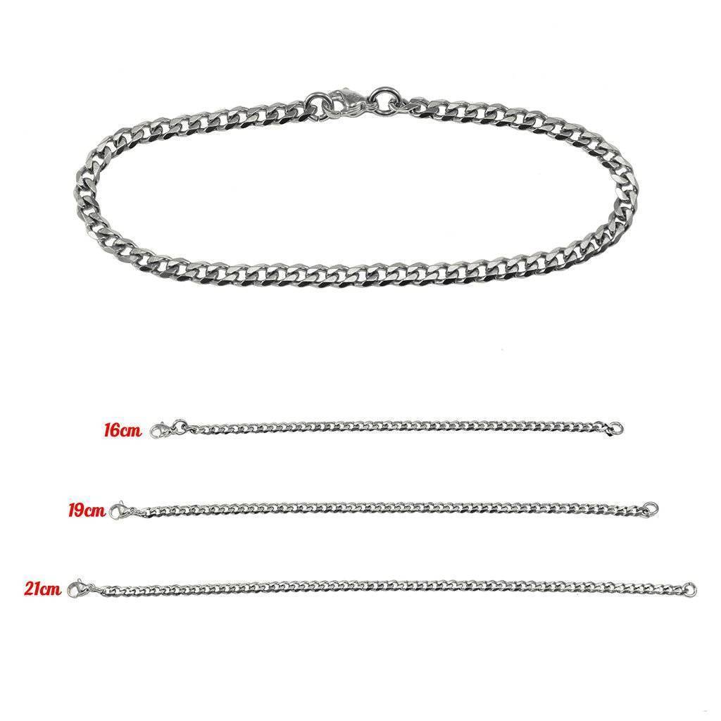 Curb Chain for Bracelet - Chains by Belle Fever