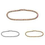 Curb Chain for Bracelet - Chains by Belle Fever