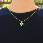 Dog Tag Stolen Heart - Two Necklaces - Mens Jewellery by Belle Fever