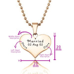 Love of My Life Necklace - Mothers Jewellery by Belle Fever