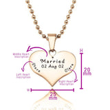 Love of My Life Necklace - Mothers Jewellery by Belle Fever