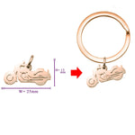 Motorbike Charm for Keyring - Keyrings by Belle Fever