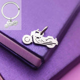 Motorbike Charm for Keyring - Keyrings by Belle Fever