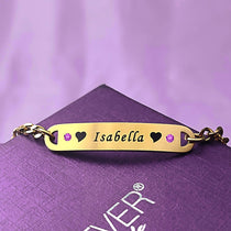 Personalised Birthstone Bracelet - Bangles & Bracelets by Belle Fever