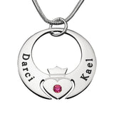 Queen of My Heart Necklace - Mothers Jewellery by Belle Fever