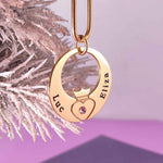 Queen of My Heart Necklace - Mothers Jewellery by Belle Fever