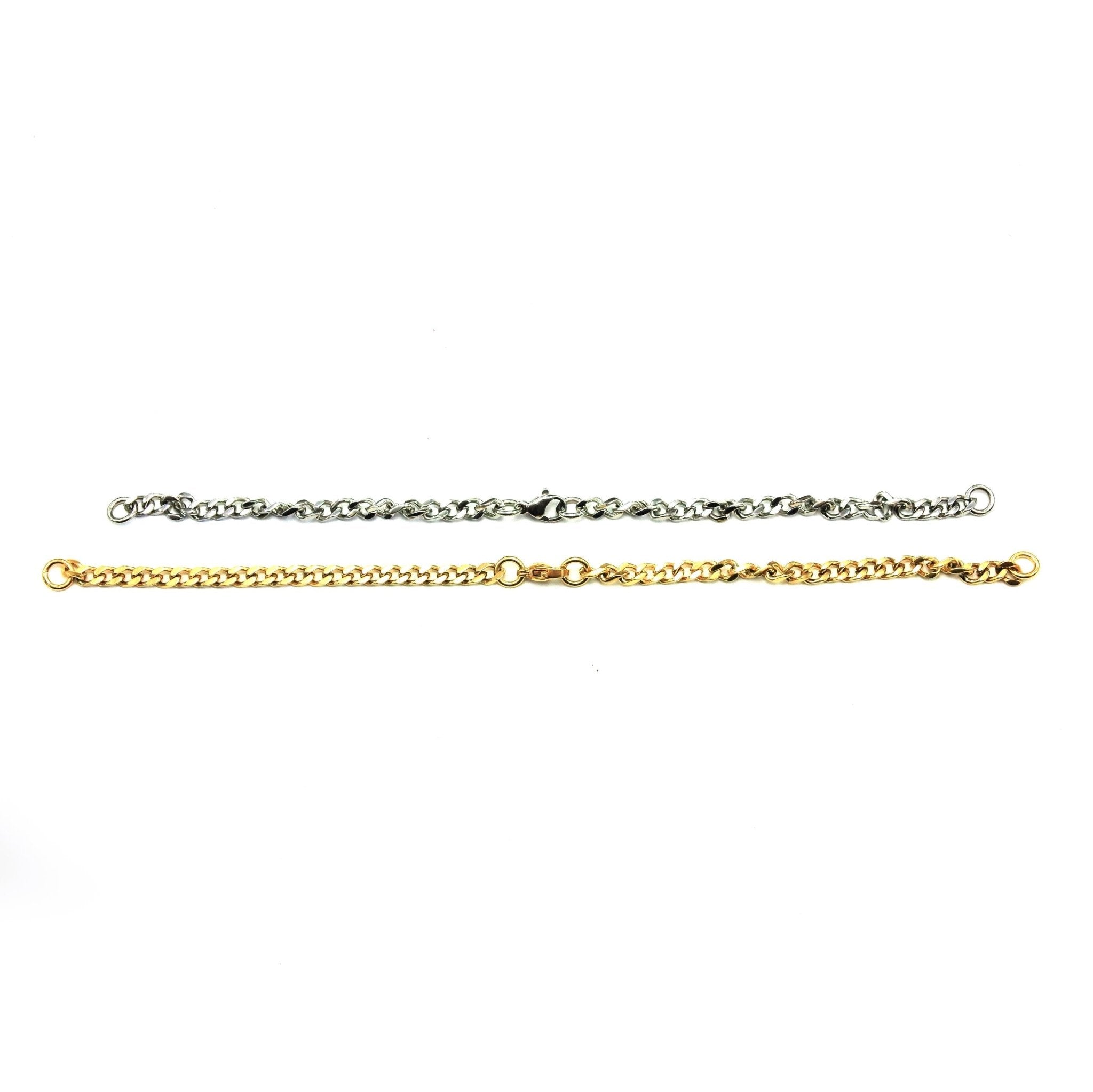 Split Curb Chain for Name Bracelet - Chains by Belle Fever