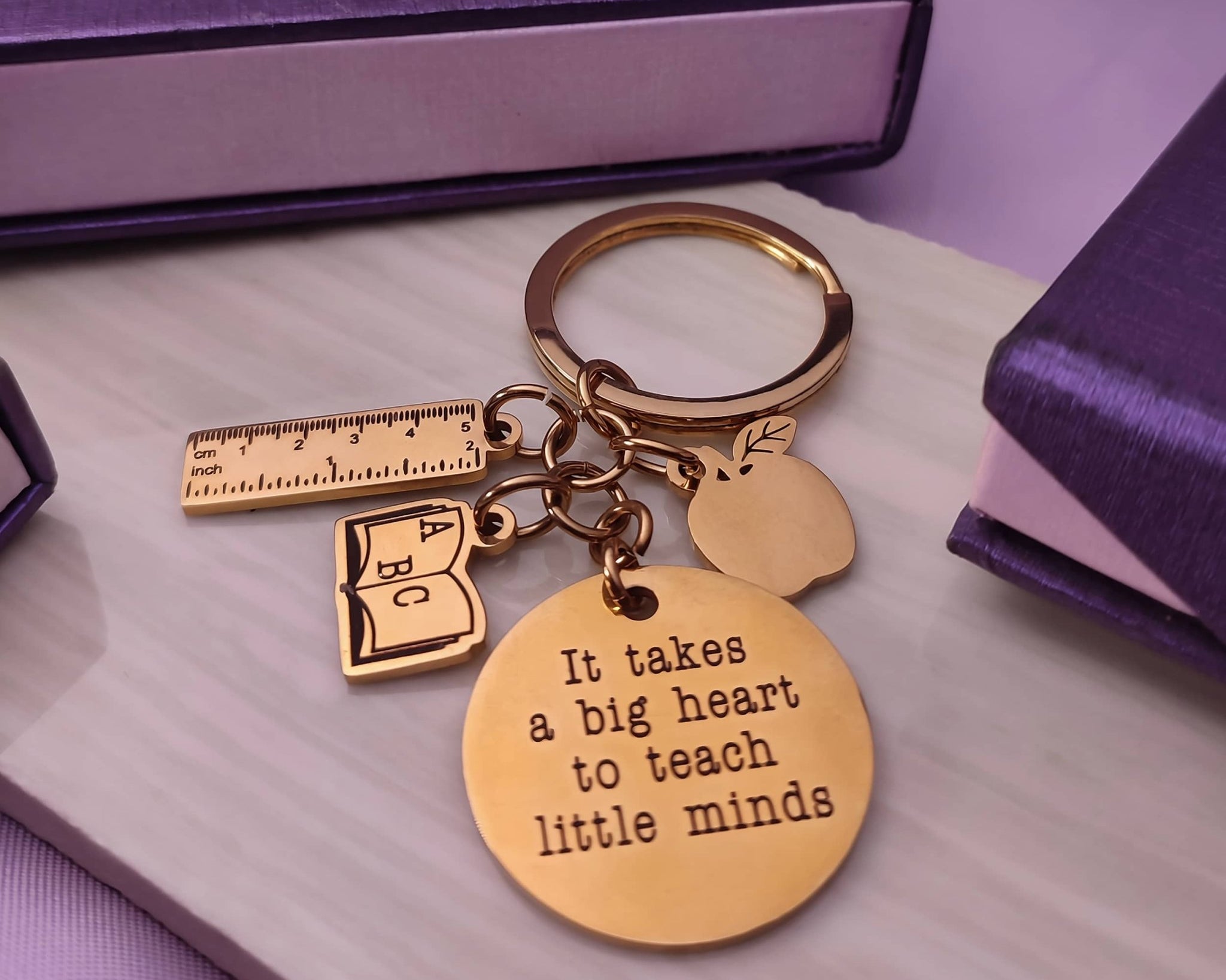 Teachers Life Keyring - Keyrings by Belle Fever